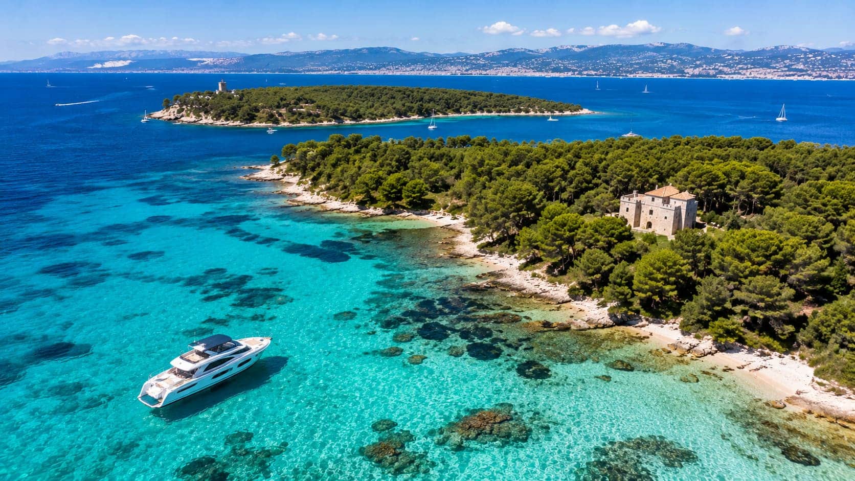 Croisière privée avec skipper le long de la Côte d'Azur
